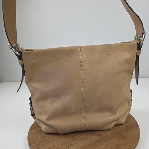 VTG Y2K Coach Hobo Shoulder Bag Womens Large Leather F15064 Crossbody Purse - Picture 2 of 16